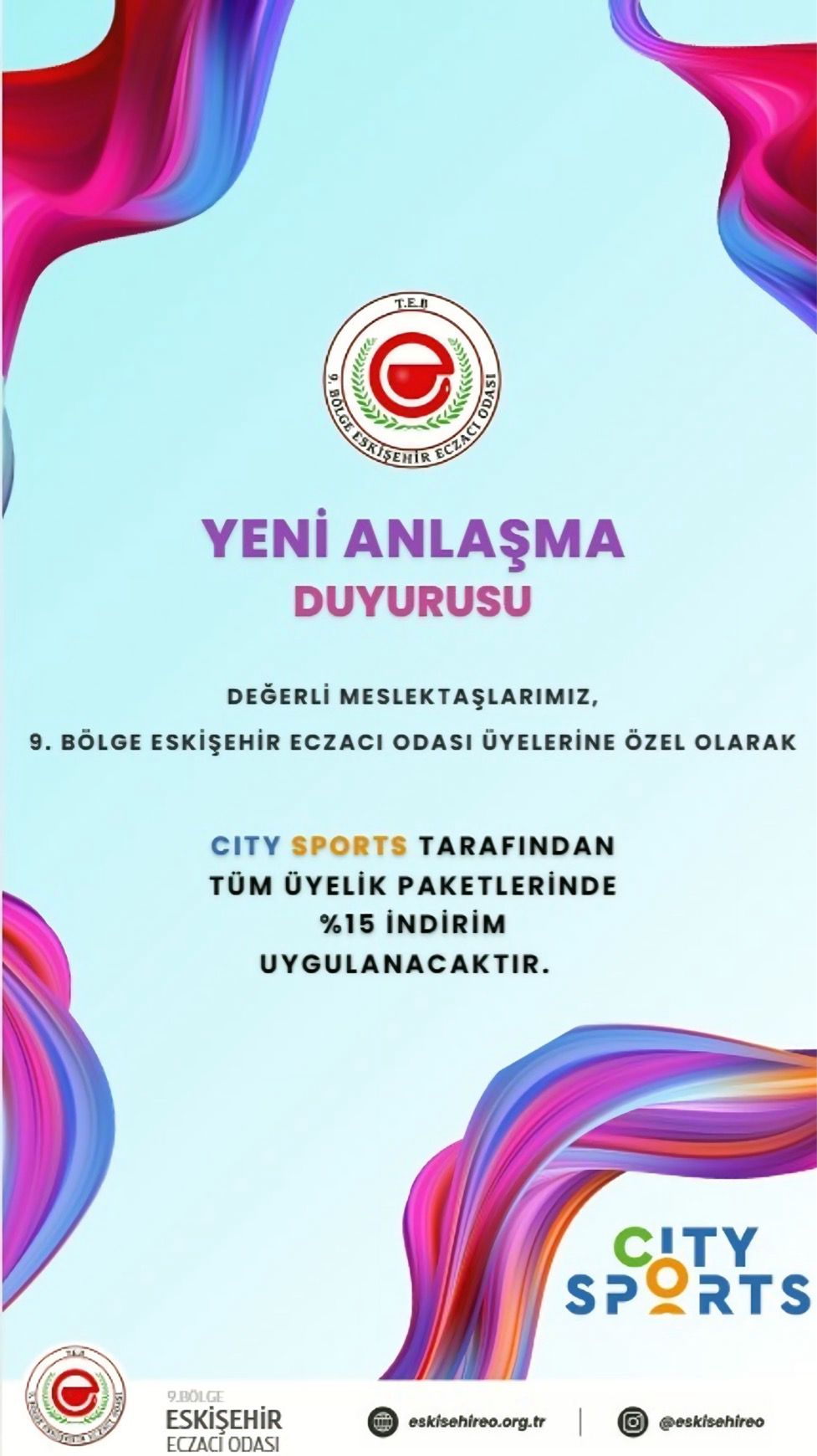 ODAMIZ VE CITY SPORTS ARASINDA YAPILAN ANLAŞMA HAKKINDA